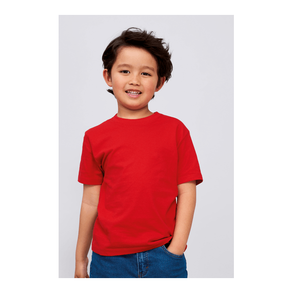 T-Shirt With Round Collar Children
